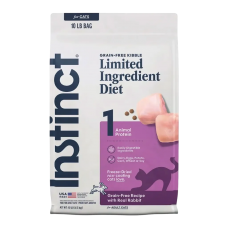 Instinct Dry Food Limited Ingredients Rabbit Recipe 10lb, 6175871, cat Dry Food, Instinct, cat Food, catsmart, Food, Dry Food
